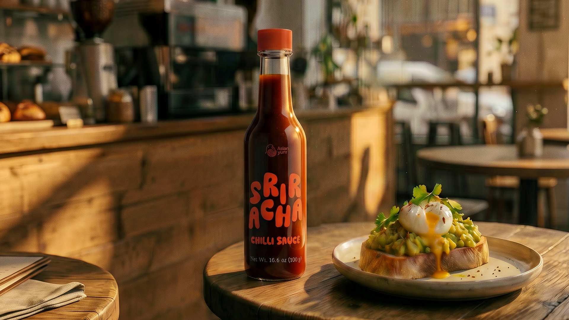 Asian sauce pakgaging and brand image design by Llahona Design Studio
