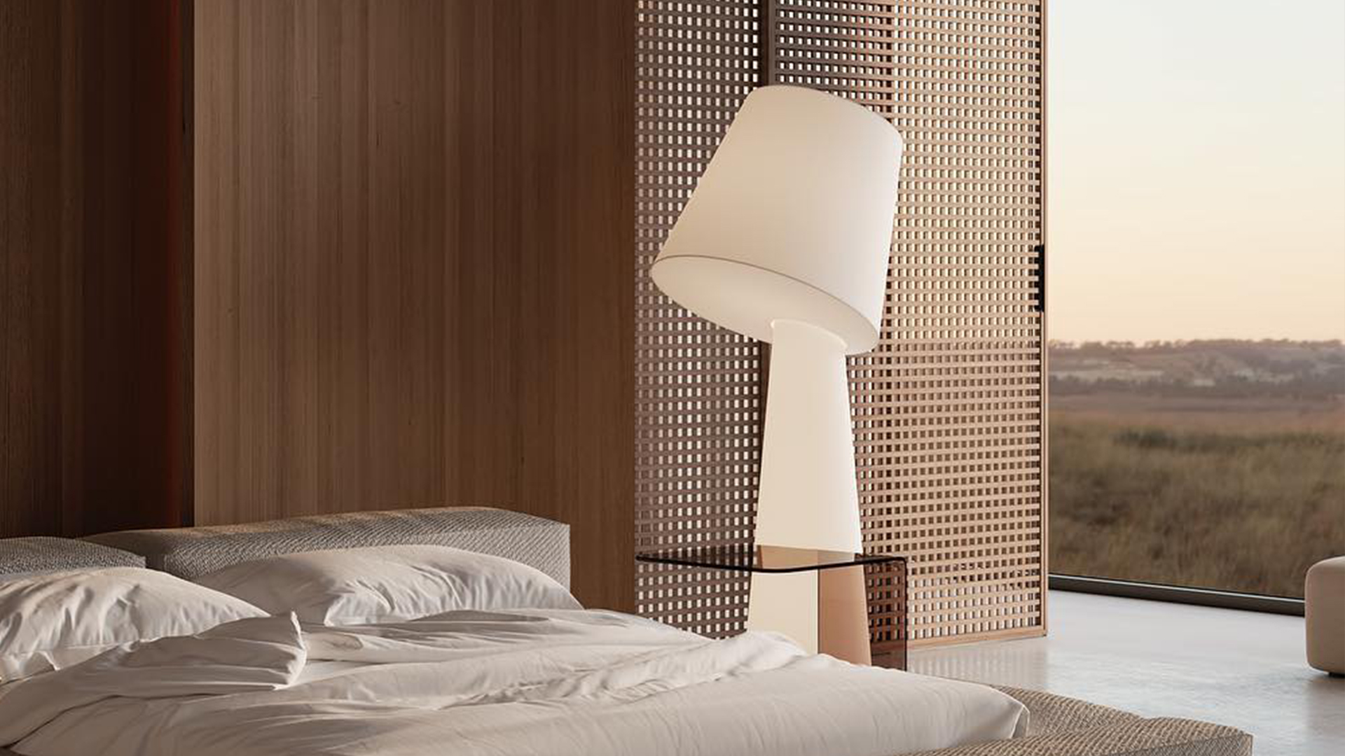 Big Brother floor lamp design by Llahona Design Studio