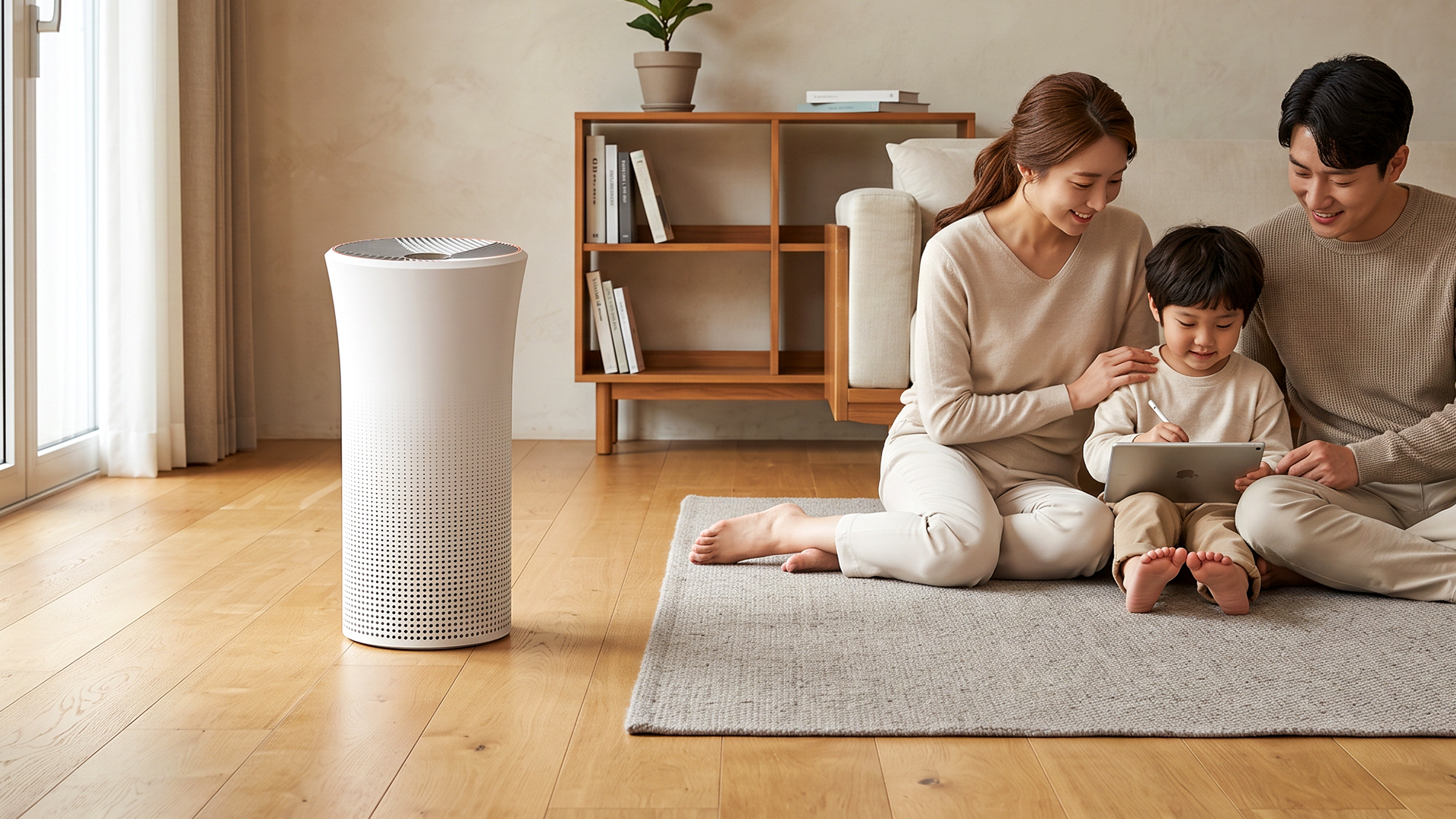 Air Purifier Design by Llahona Design Studio